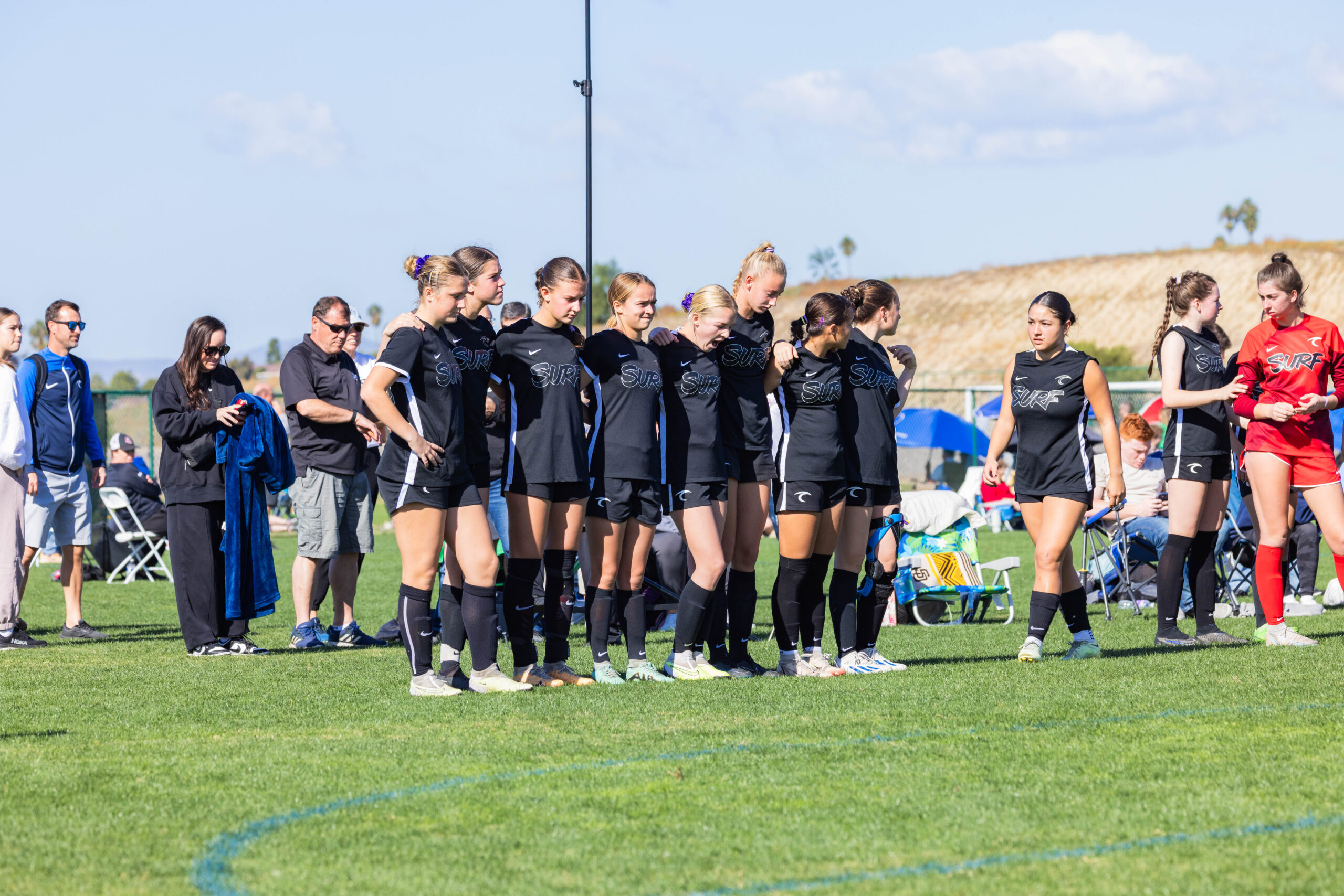 Surf Soccer girls team